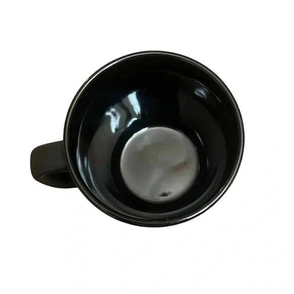 Black Rock Coffee Bar Texas Matte Black 10oz Coffee Mugs Set Of 2 - Picture 7 of 15